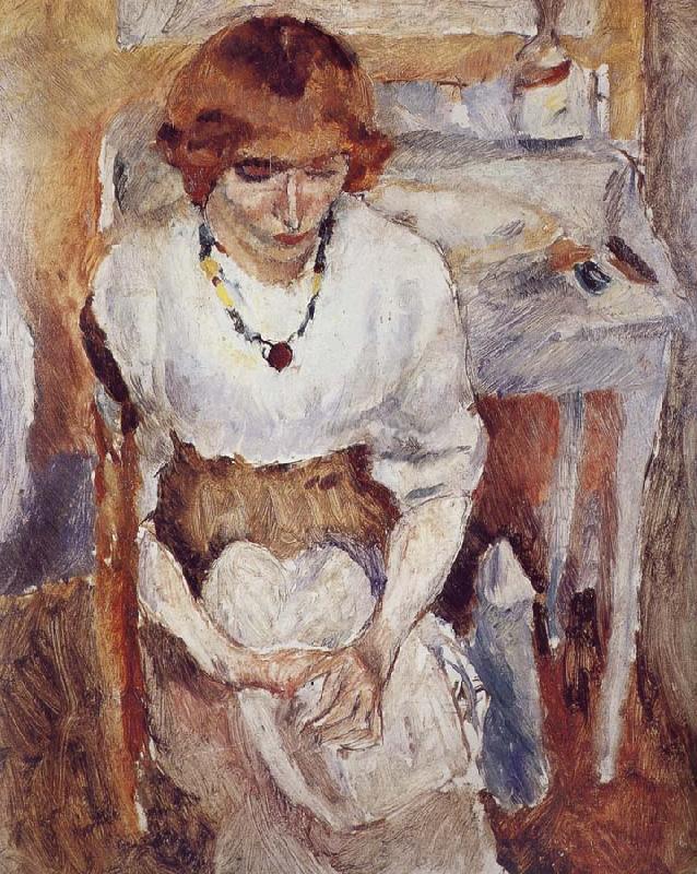 Jules Pascin Portrait of Aiermina china oil painting image